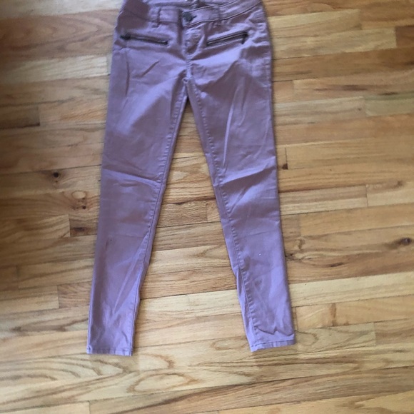 Love Fire Skinny Dusty Pink pants - Picture 2 of 6